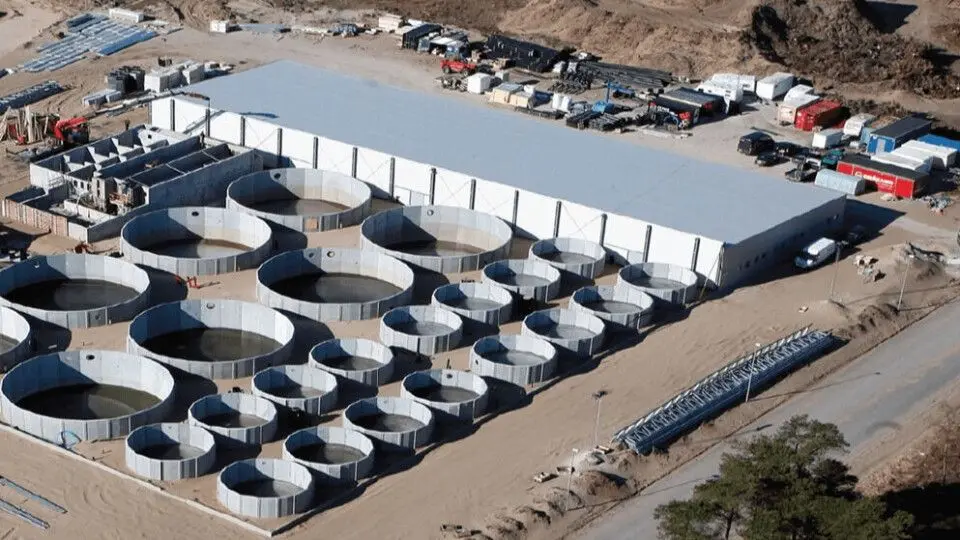 Land-based recirculating aquaculture facility